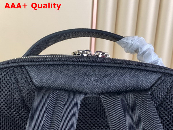 Louis Vuitton Avenue Backpack in Black Taiga Cowhide Leather M30977 Replica