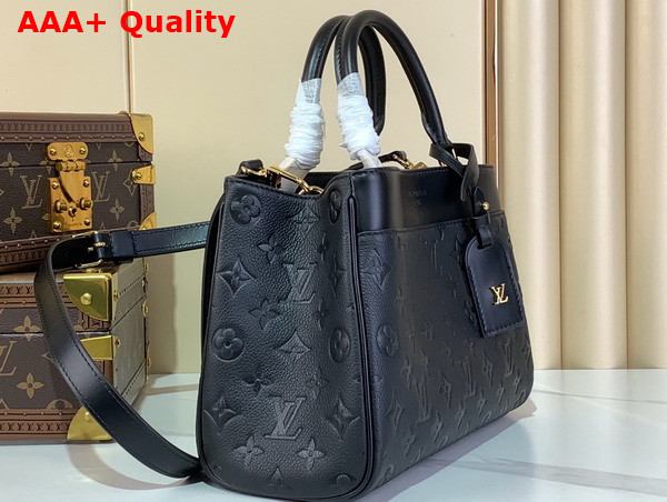 Louis Vuitton Avenue PM Black Monogram Empreinte Leather M25577 Replica