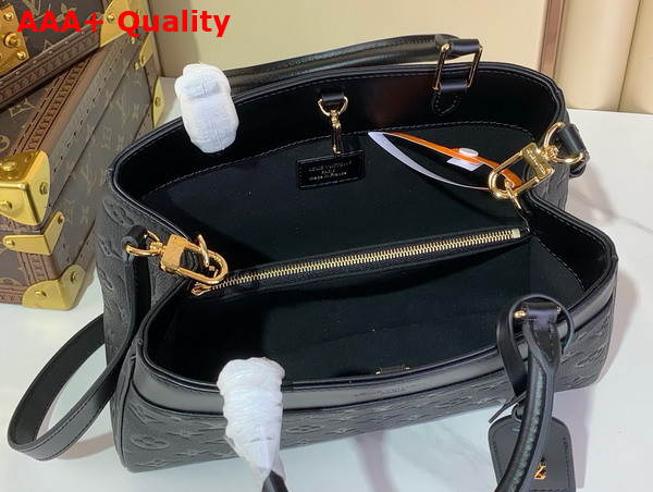 Louis Vuitton Avenue PM Black Monogram Empreinte Leather M25577 Replica