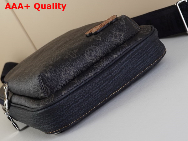 Louis Vuitton Avenue Sling Bag NM Dark Green Monogram Coated Canvas M46344 Replica