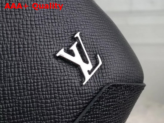 Louis Vuitton Avenue Sling Bag in Black Taiga Leather M30443 Replica