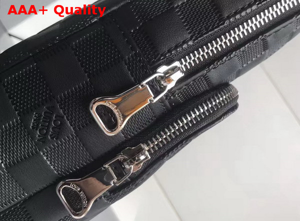 Louis Vuitton Avenue Sling Bag in Damier Infini Leather N41720 Onyx Replica