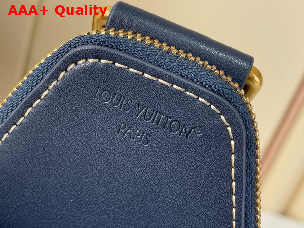 Louis Vuitton Avenue Slingbag PM Blue Stripes Monogram Heritage Coated Canvas M26419 Replica