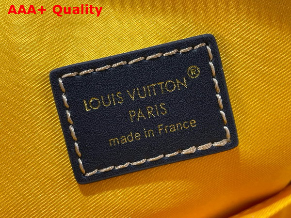 Louis Vuitton Avenue Slingbag PM Blue Stripes Monogram Heritage Coated Canvas M26419 Replica