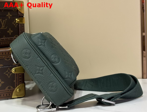 Louis Vuitton Avenue Slingbag PM Forest Green Taurillon Monogram Cowhide Leather M2A189 Replica