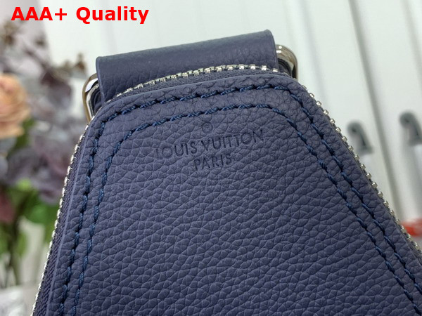 Louis Vuitton Avenue Slingbag PM Navy Blue Waxy Calfskin M15269 Replica