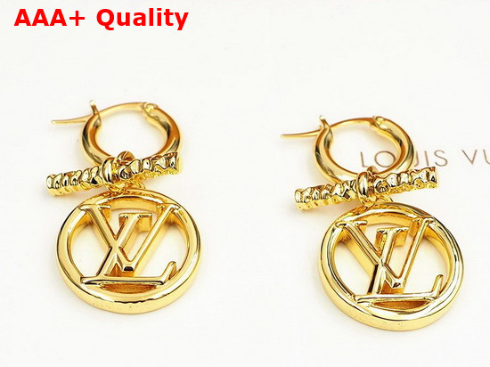 Louis Vuitton Baby Louise Earrings Gold Color Hardware M00613 Replica
