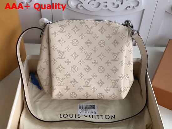 Louis Vuitton Babylone Chain BB Creme Mahina Perforated Calf Leather M51767 Replica