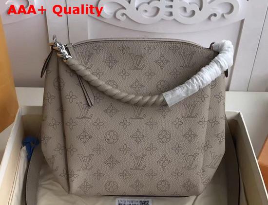 Louis Vuitton Babylone Chain BB Galet Mahina Perforated Calf Leather M51224 Replica