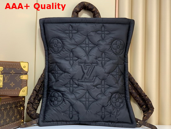 Louis Vuitton Backpack Black Econyl Part of the LV Pillow Capsule Collection M58981 Replica