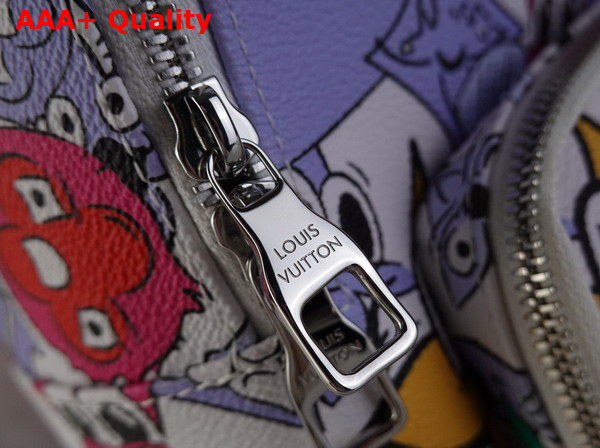 Louis Vuitton Backpack Multipocket Multicolor Monogram Comics Coated Canvas M21846 Replica
