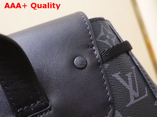 Louis Vuitton Backpack Trio in Monogram Eclipse Canvas M45538 Replica