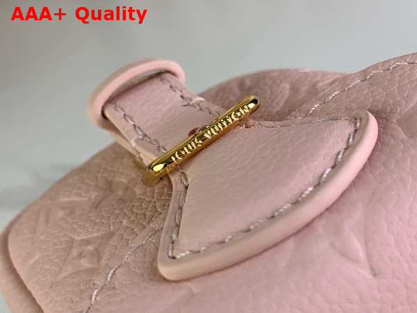 Louis Vuitton Backup Backpack in Pink Opale Monogram Empreinte Leather M47074 Replica