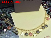 Louis Vuitton Bag Charm Chain Gold Replica