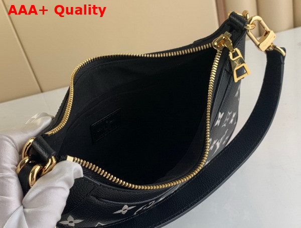 Louis Vuitton Bagatelle BB Bag Black White Pink Monogram Empreinte Leather M46091 Replica