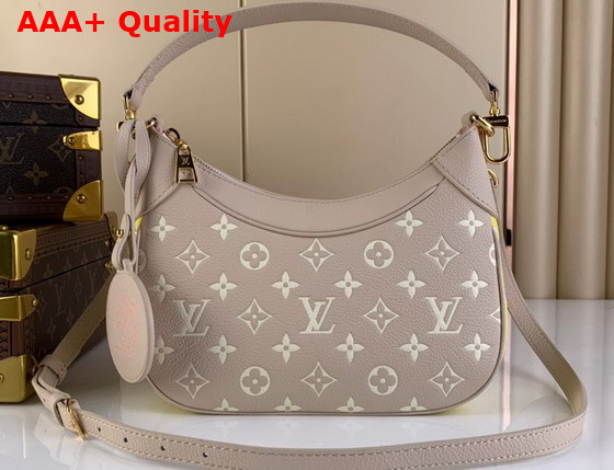 Louis Vuitton Bagatelle Beige Monogram Empreinte Leather M46113 Replica