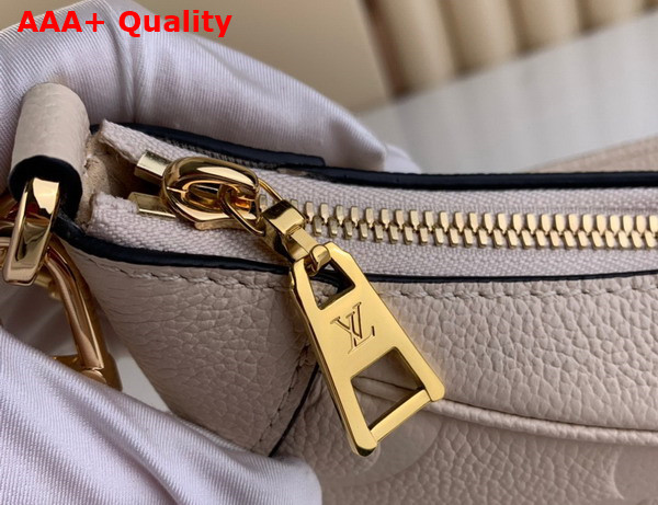 Louis Vuitton Bagatelle Creme Monogram Empreinte Leather M46099 Replica