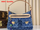 Louis Vuitton Baggy Monogram Denim Blue Denim M27329 Replica