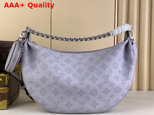 Louis Vuitton Baia MM Light Lilac Perforated Mahina Calfskin Replica