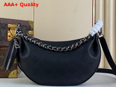Louis Vuitton Baia PM Bag in Black Perforated Mahina Calfskin M22819 Replica