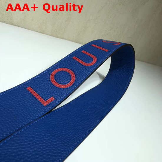 Louis Vuitton Bandouliere Blue Taurillon Leather J02389 Replica