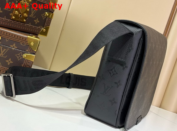 Louis Vuitton Bastille PM Messenger Bag in Monogram Midnight Coated Canvas M2A195 Replica