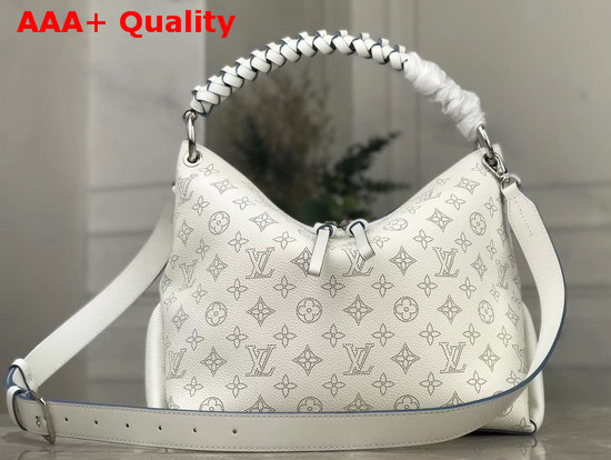 Louis Vuitton Beaubourg Hobo MM Snow Bleu Orage Blue M56201 Replica