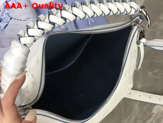 Louis Vuitton Beaubourg Hobo MM Snow Bleu Orage Blue M56201 Replica