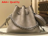 Louis Vuitton Bella Bucket Bag in Galet Mahina Calf Leather M57201 Replica