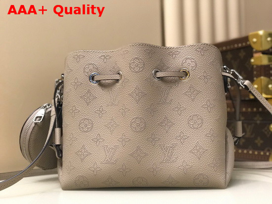 Louis Vuitton Bella Bucket Bag in Galet Mahina Calf Leather M57201 Replica