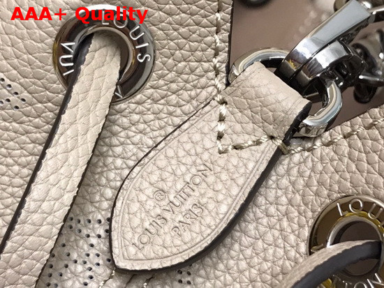 Louis Vuitton Bella Bucket Bag in Galet Mahina Calf Leather M57201 Replica