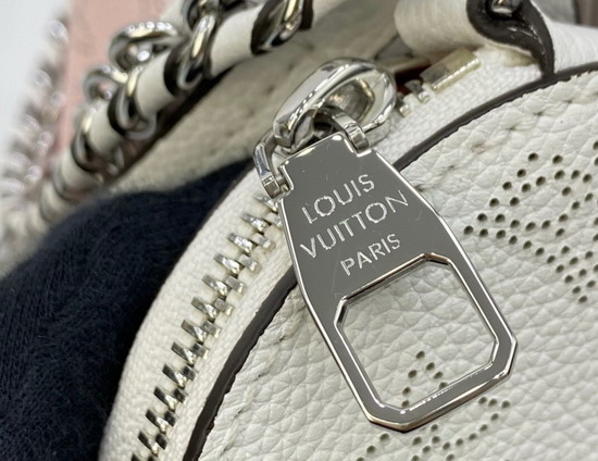 Louis Vuitton Bella Bucket Bag in Light Pink Mahina Leather Gradient Color M57855 Replica