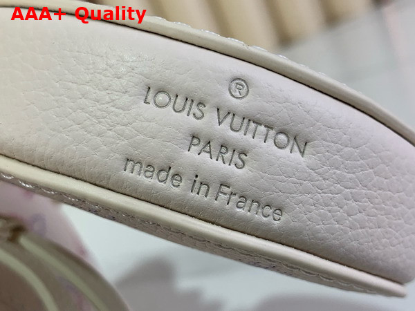 Louis Vuitton Bella Handbag in Dream Cream Perforated Mahina Calfskin Leather M15114 Replica