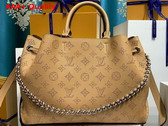 Louis Vuitton Bella Tote in Caramel Mahina Perforated Calfskin Replica