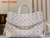 Louis Vuitton Bella Tote in Dream Cream Perforated Mahina Calfskin Leather M15116 Replica