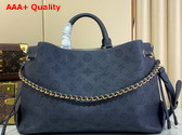 Louis Vuitton Bella Tote in Navy Perforated Mahina Calfskin Leather M14316 Replica