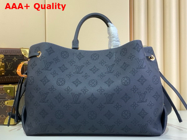 Louis Vuitton Bella Tote in Navy Perforated Mahina Calfskin Leather M14316 Replica