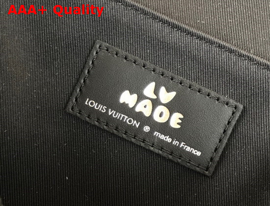 Louis Vuitton Besace Tokyo Black Monogram Denim and Taurillon Leather M45971 Replica