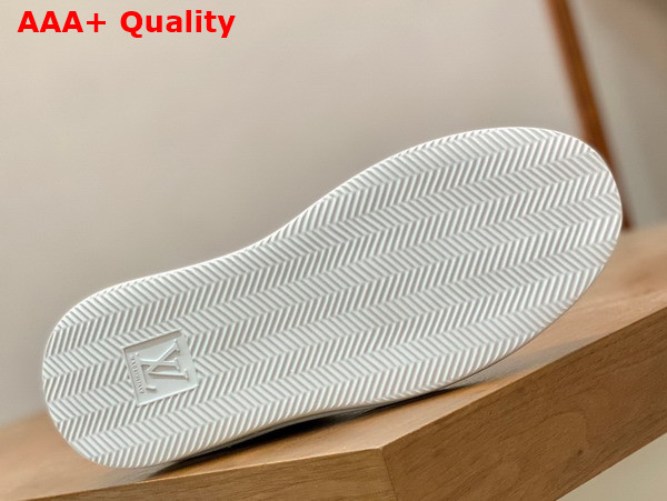 Louis Vuitton Beverly Hills Sneaker Gray Damier Calf Leather 1ACEYS Replica