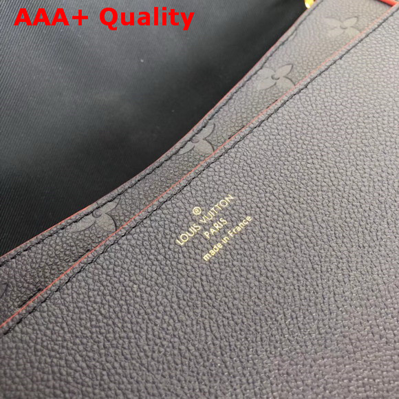 Louis Vuitton Blanche Monogram Empreinte Marine Rouge Replica