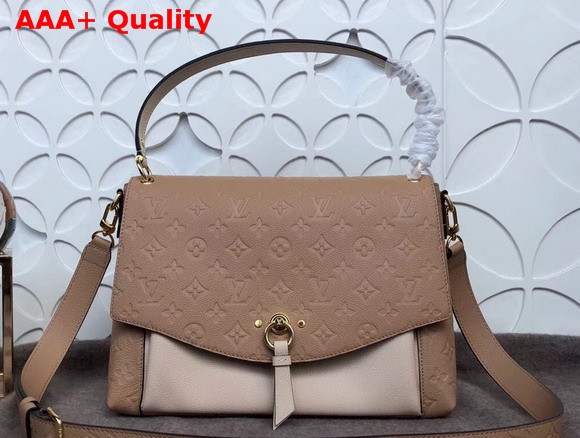 Louis Vuitton Blanche Monogram Empreinte Papyrus Creme Replica