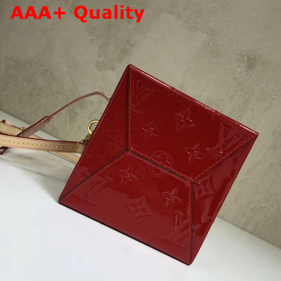 Louis Vuitton Bleecker Box Monogram Vernis Cerise Red M52464 Replica