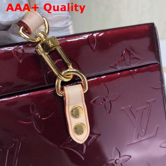 Louis Vuitton Bleecker Box Monogram Vernis Leather Amarante Replica