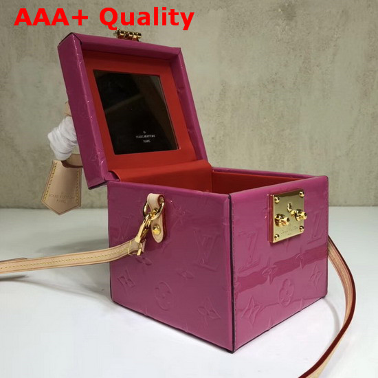 Louis Vuitton Bleecker Box Monogram Vernis Pink Replica