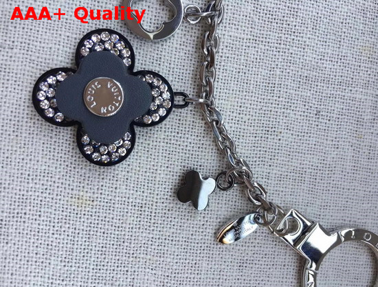 Louis Vuitton Blooming Flower Strass Chain Bag Charm and Key Holder M64266 Replica