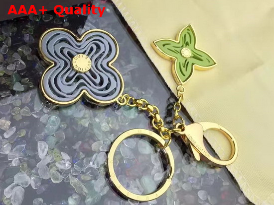 Louis Vuitton Blossom Bag Charm Metal and Resin Replica