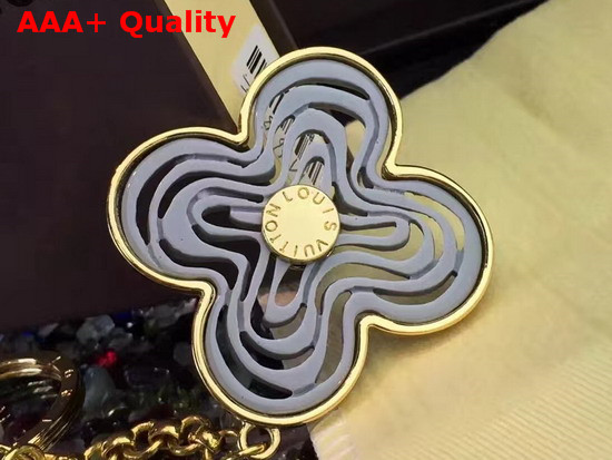 Louis Vuitton Blossom Bag Charm Metal and Resin Replica