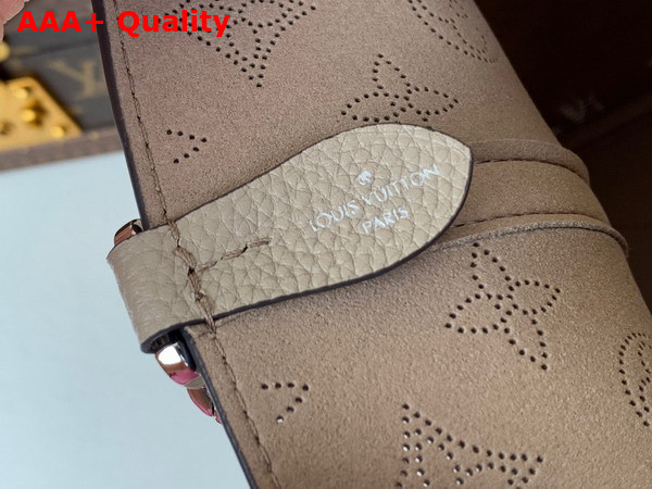 Louis Vuitton Blossom MM Tote Bag in Galet Beige Mahina Perforated Calfskin Leather M21852 Replica