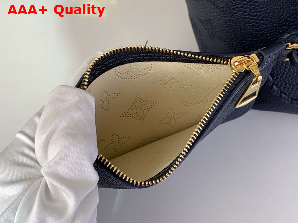 Louis Vuitton Blossom PM Handbag in Navy Perforated Mahina Calfskin Leather M14317 Replica