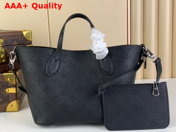 Louis Vuitton Blossom PM Tote in Black Mahina Perforated Calfskin Leather M21848 Replica